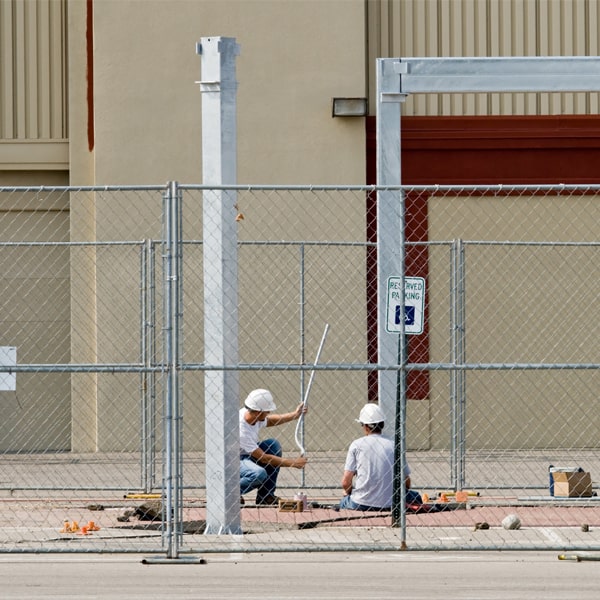 how long can i lease the temporary fence for my building site or event in Kingsville TX